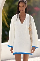 The Livvy Waffle Knit Sweater Tunic by Flat White