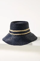 Wyeth Raffia Straw Bucket Hat