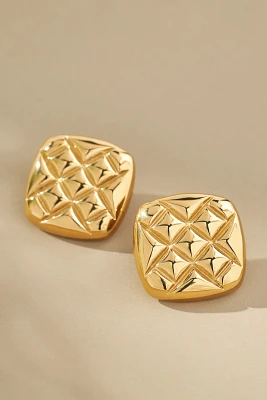 Cendré Olsen Square Earrings