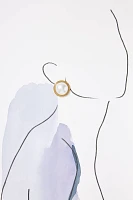 Cendré Rue Cler Pearl Earrings