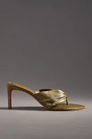 Schutz Lori Mid Thong Heeled Sandals