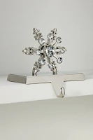 Joanna Buchannan Silver Snowflake Stocking Holder