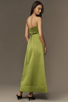 Mare Piper Strapless Fit & Flare Maxi Dress