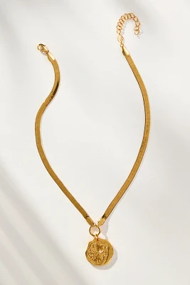 sandralexandra Lemon Slice Charm Necklace