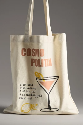 Cocktail Canvas Tote