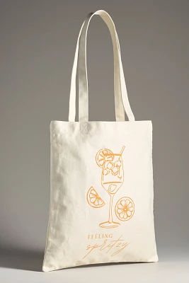 Graphic Canvas Tote