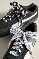 Satin Polka Dot Shoe Laces