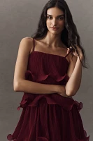 Endless Rose Pleated Tiered Midi Dress