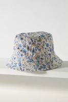 Coney Island Picnic Wallpaper Floral Bucket Hat