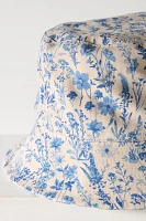 Coney Island Picnic Wallpaper Floral Bucket Hat