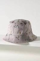 Coney Island Picnic Wallpaper Floral Bucket Hat