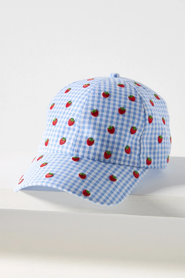 Coney Island Picnic Seersucker Icon Baseball Cap | Hawthorn Mall display picture 1