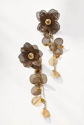 Flower Post Earrings