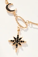 Lulla Moon & Star Charm Necklace