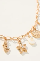 Lulla Seashell Charm Necklace