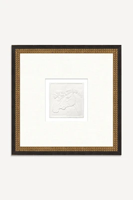 Horse Play Intaglio Wall Art