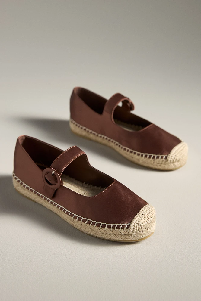 Jeffrey Campbell Ariel Mary Jane Espadrille Flats