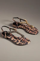 Jeffrey Campbell Animal Jewel Sandals