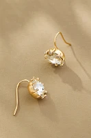 Eight-Prong Crystal Earrings