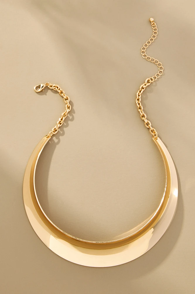 Metal Collar Necklace