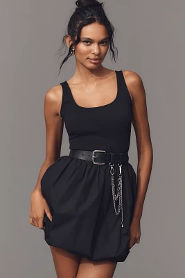 Belt Loop Chain Leather