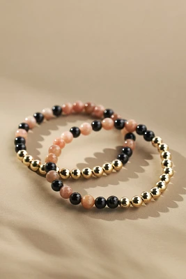 The Healer's Collection N 2 Attract Love Bracelets, Set of 2