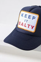 Friday Feelin Keep It Salty Trucker Hat