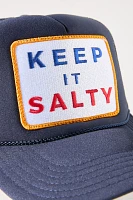 Friday Feelin Keep It Salty Trucker Hat