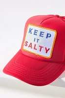 Friday Feelin Keep It Salty Trucker Hat