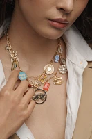 Double Layer Charm Necklace