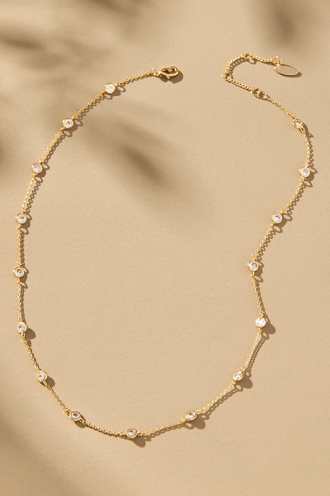 Dainty Crystal Necklace