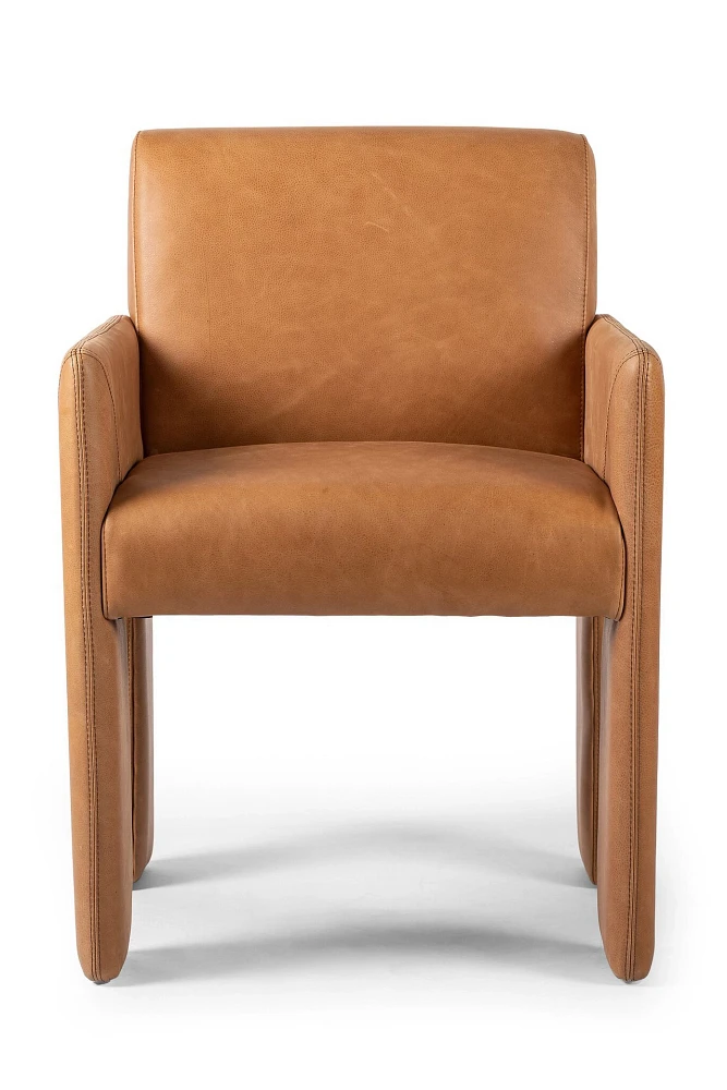 Lydia Leather Dining Armchair