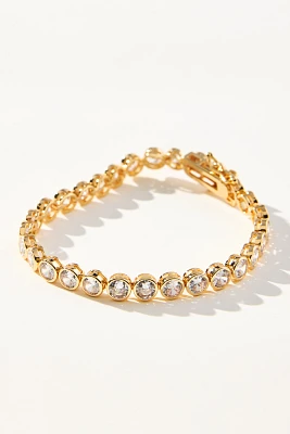 Round Crystal Tennis Bracelet