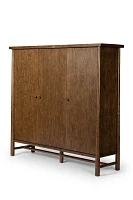 Renaud Oak Three-Door Cabinet