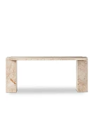 Romano Chunky Marble Console Table