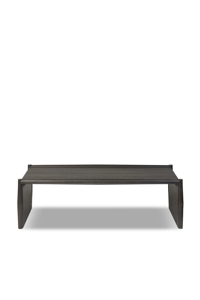 Glenview Rustic Oak Streamlined Coffee Table