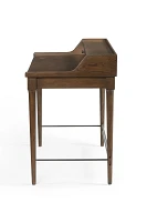 Moreau Oak Three-Drawer Writing Desk