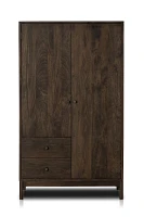 Ophelia Tropical Hardwood Two-Door Two-Drawer Armoire