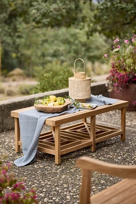 Fretwork Teak Coffee Table