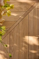 Fretwork Teak Dining Table