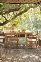 Fretwork Teak Dining Table
