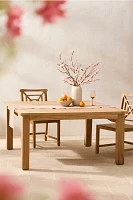 Fretwork Teak Dining Table