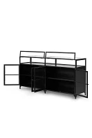 Shadow Box 70" Iron Sideboard