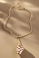 Shell Charm Rope Necklace