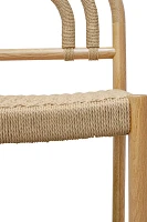 Avery Arched Oak Dining Chairs, Set of 2