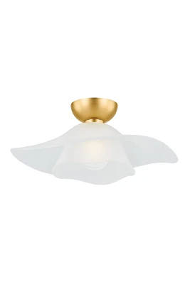 Netherlee Glass Flush Mount