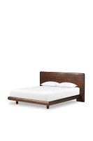 Nigel Rustic Solid Acacia Wood Platform Bed