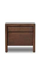 Nigel Rustic Solid Acacia Wood Nightstand