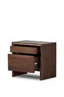 Nigel Rustic Solid Acacia Wood Nightstand