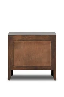 Nigel Rustic Solid Acacia Wood Nightstand